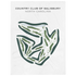 Country Club of Salisbury, North Carolina - Printed Golf Courses