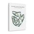 Country Club of Salisbury, North Carolina - Printed Golf Courses
