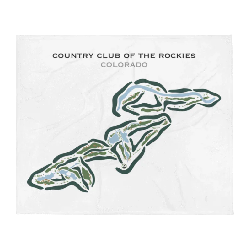 Country Club of the Rockies, Colorado - Printed Golf Courses