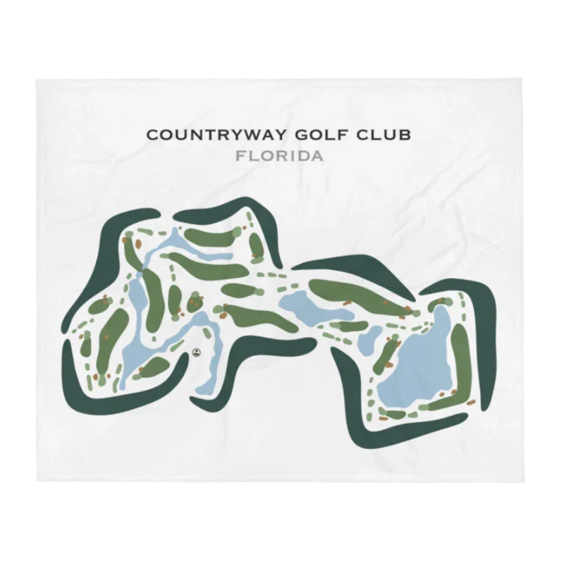 Countryway Golf Club, Florida - Printed Golf Courses