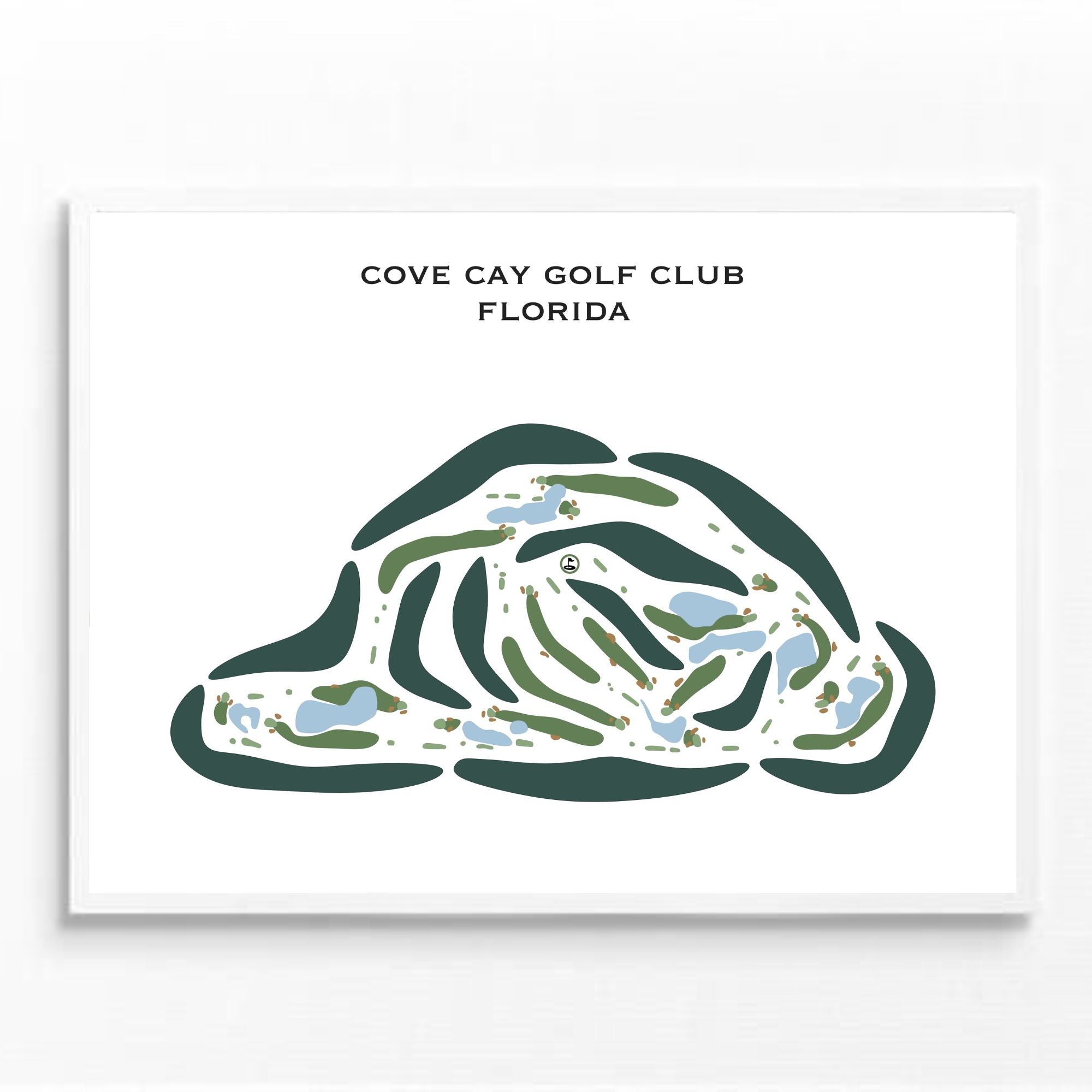 Cove Cay Golf Club, Florida - Printed Golf Courses
