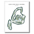 Cove View Golf Course, Richfield Utah - Printed Golf Courses