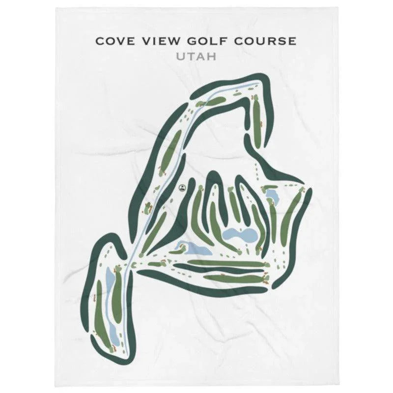 Cove View Golf Course, Richfield Utah - Printed Golf Courses