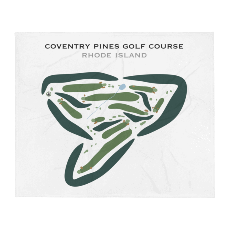 Coventry Pines Golf Course, Rhode Island - Printed Golf Courses