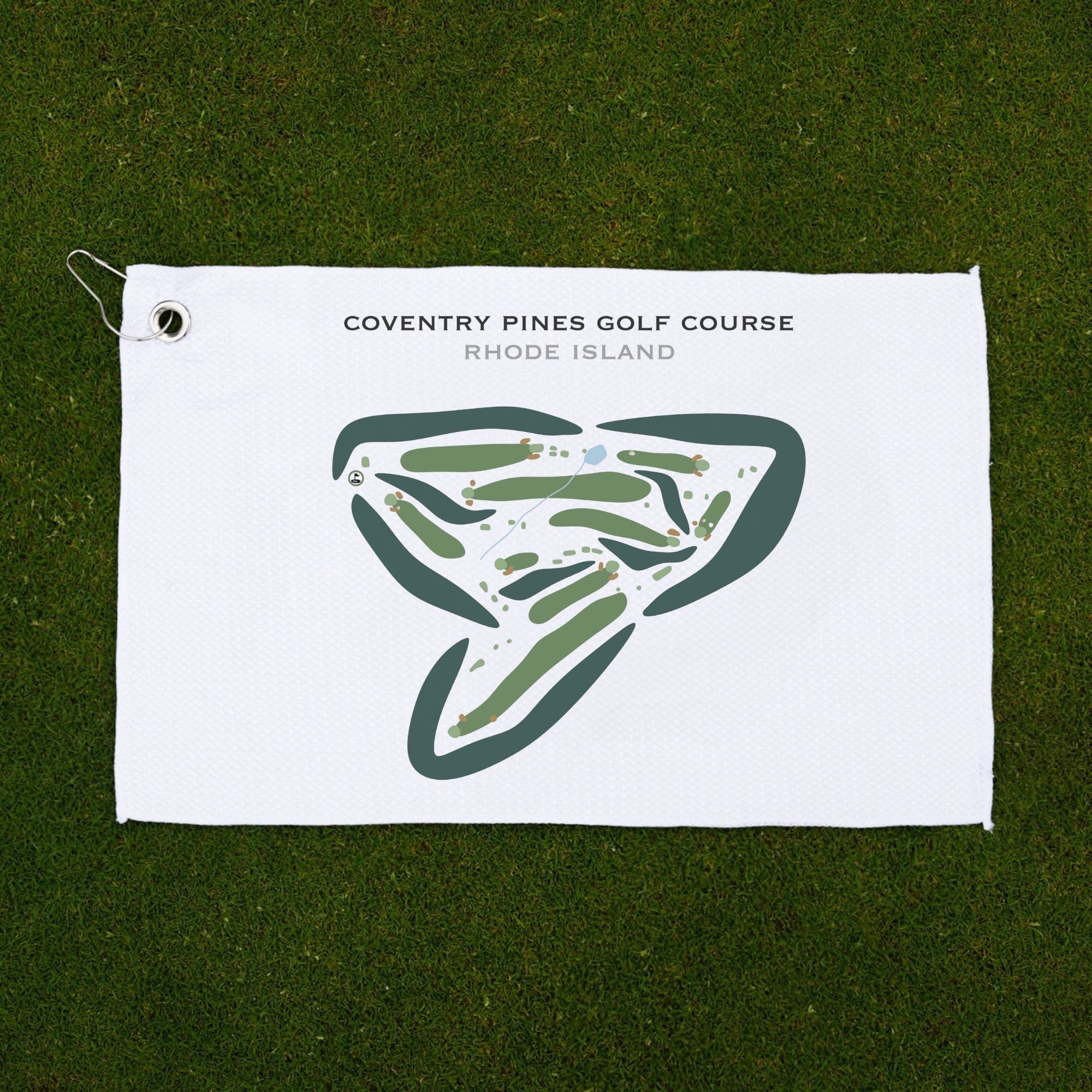 Coventry Pines Golf Course, Rhode Island - Printed Golf Courses