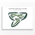 Coventry Pines Golf Course, Rhode Island - Printed Golf Courses