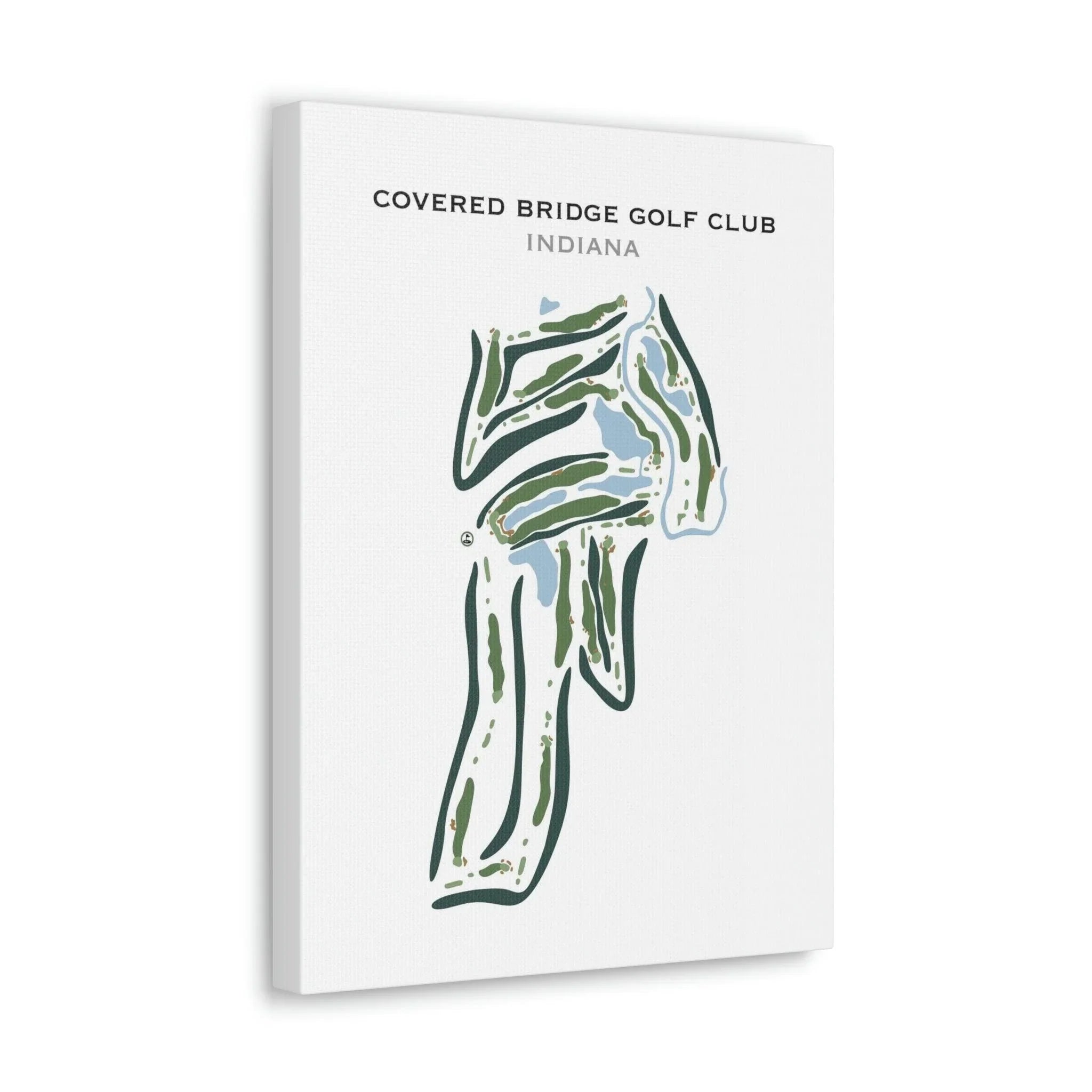 Covered Bridge Golf Club, Indiana - Printed Golf Courses