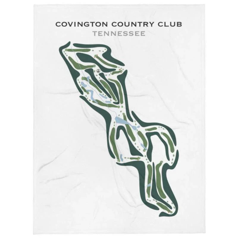 Covington Country Club, Tennessee - Printed Golf Courses