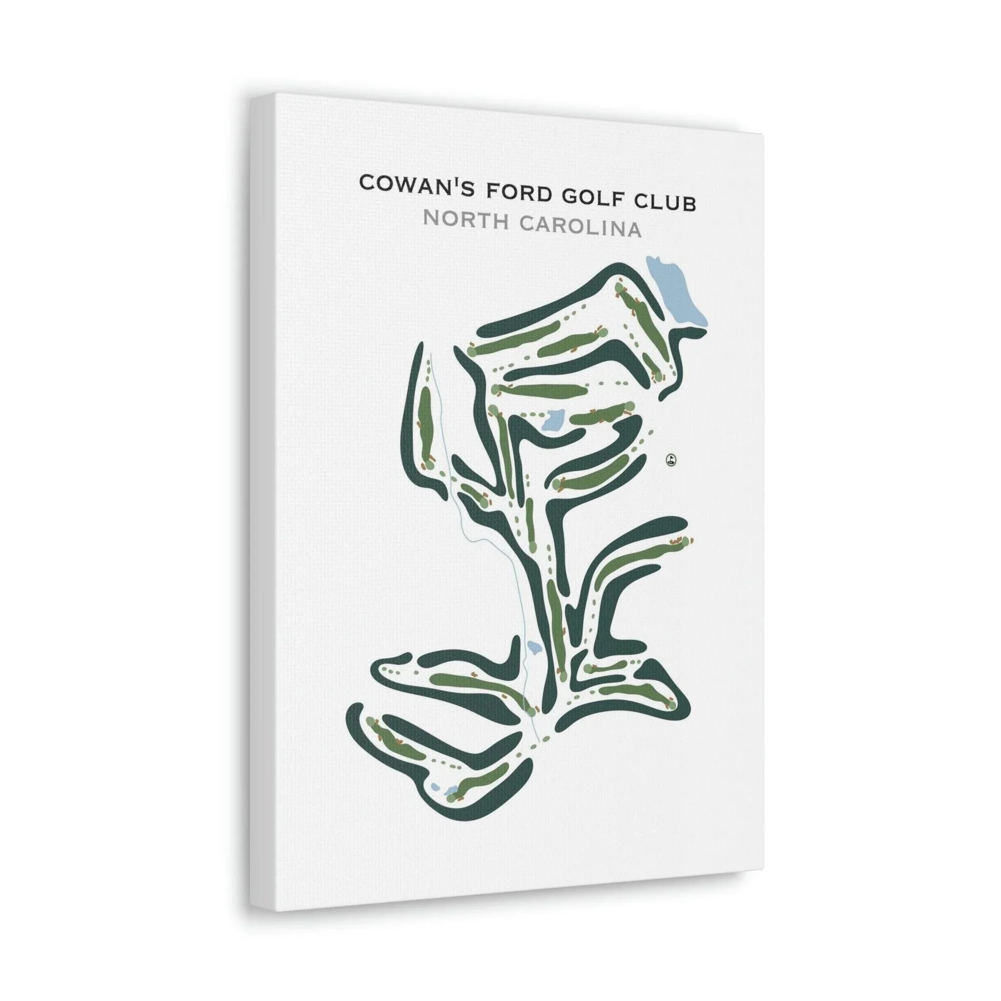 Cowan’s Ford Golf Club, North Carolina - Printed Golf Courses