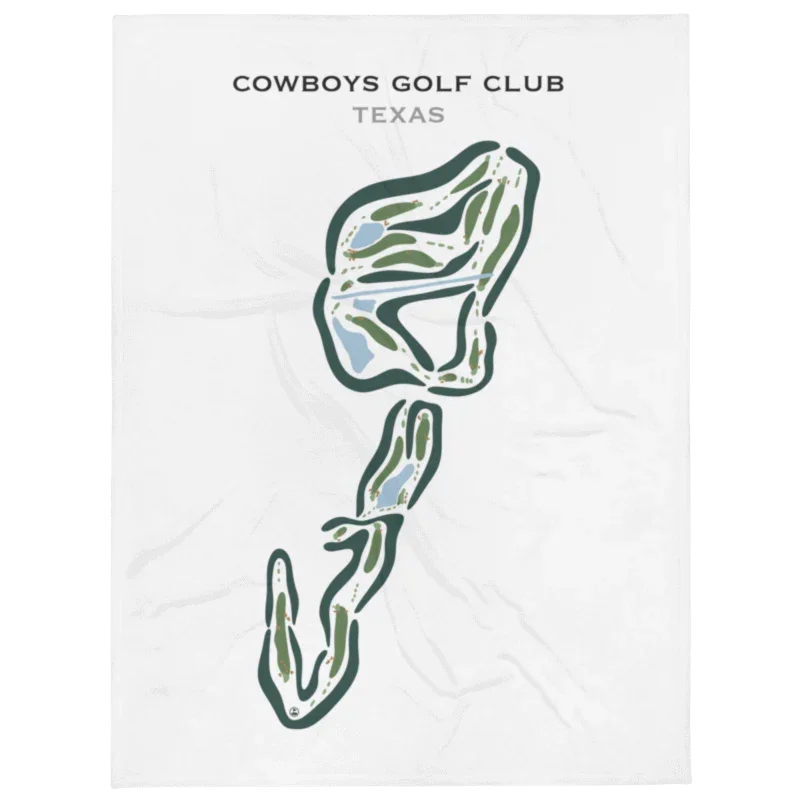 Cowboys Golf Club, Texas - Printed Golf Courses