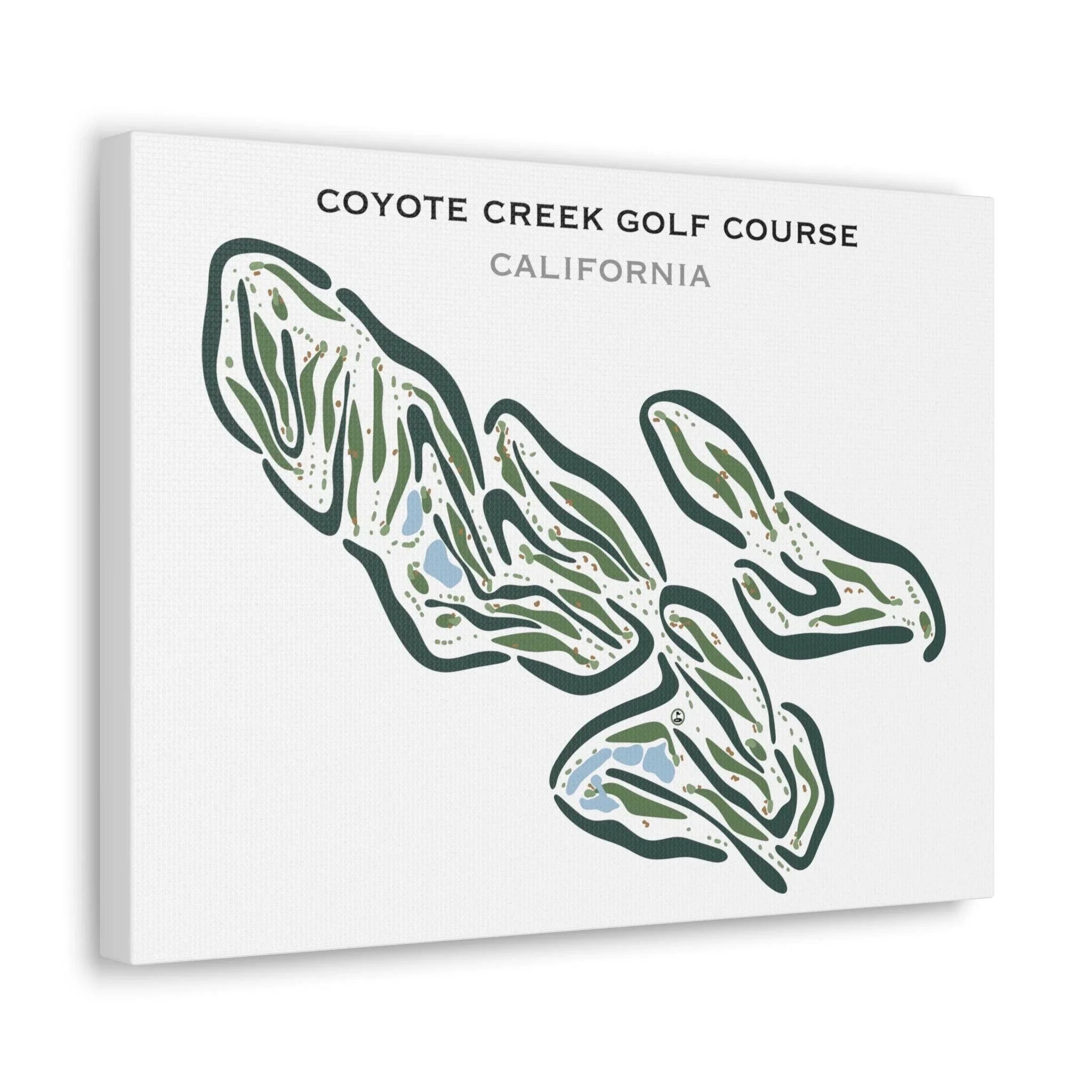 Coyote Creek Golf Course, California - Printed Golf Courses