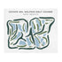 Coyote Del Malpais Golf Course, New Mexico - Printed Golf Courses