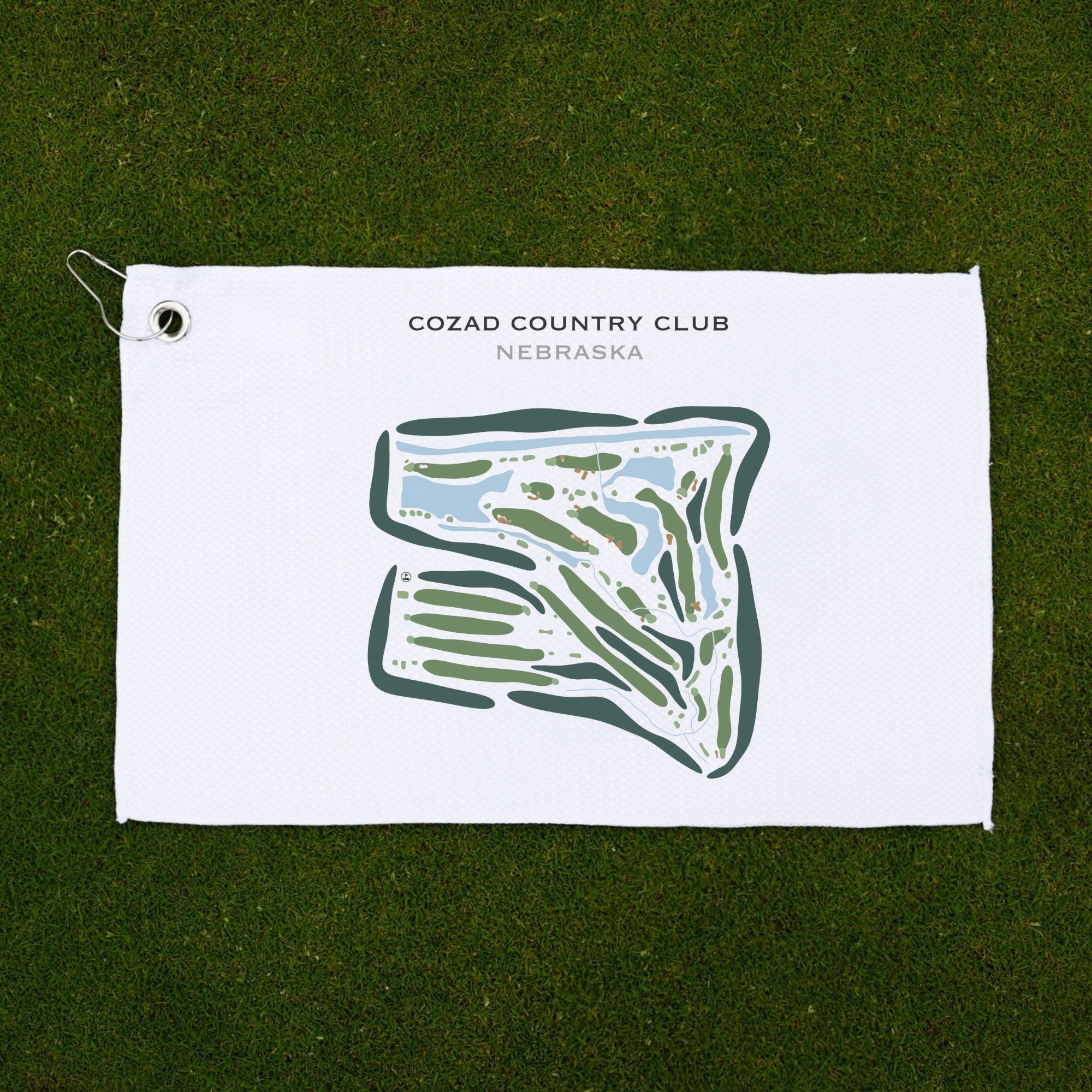 Cozad Country Club, Nebraska - Printed Golf Courses