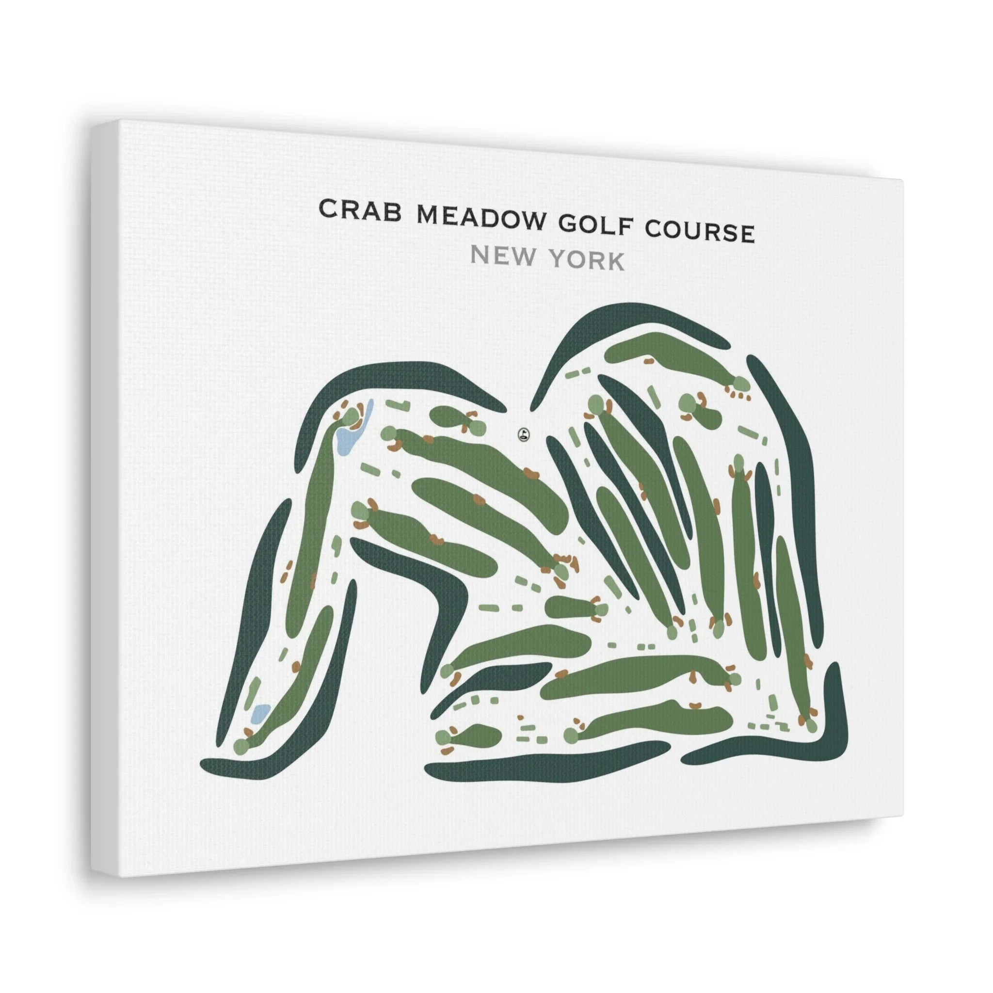 Crab Meadow Golf Course, New York - Printed Golf Course