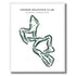 Cramer Mountain Club, North Carolina - Printed Golf Courses