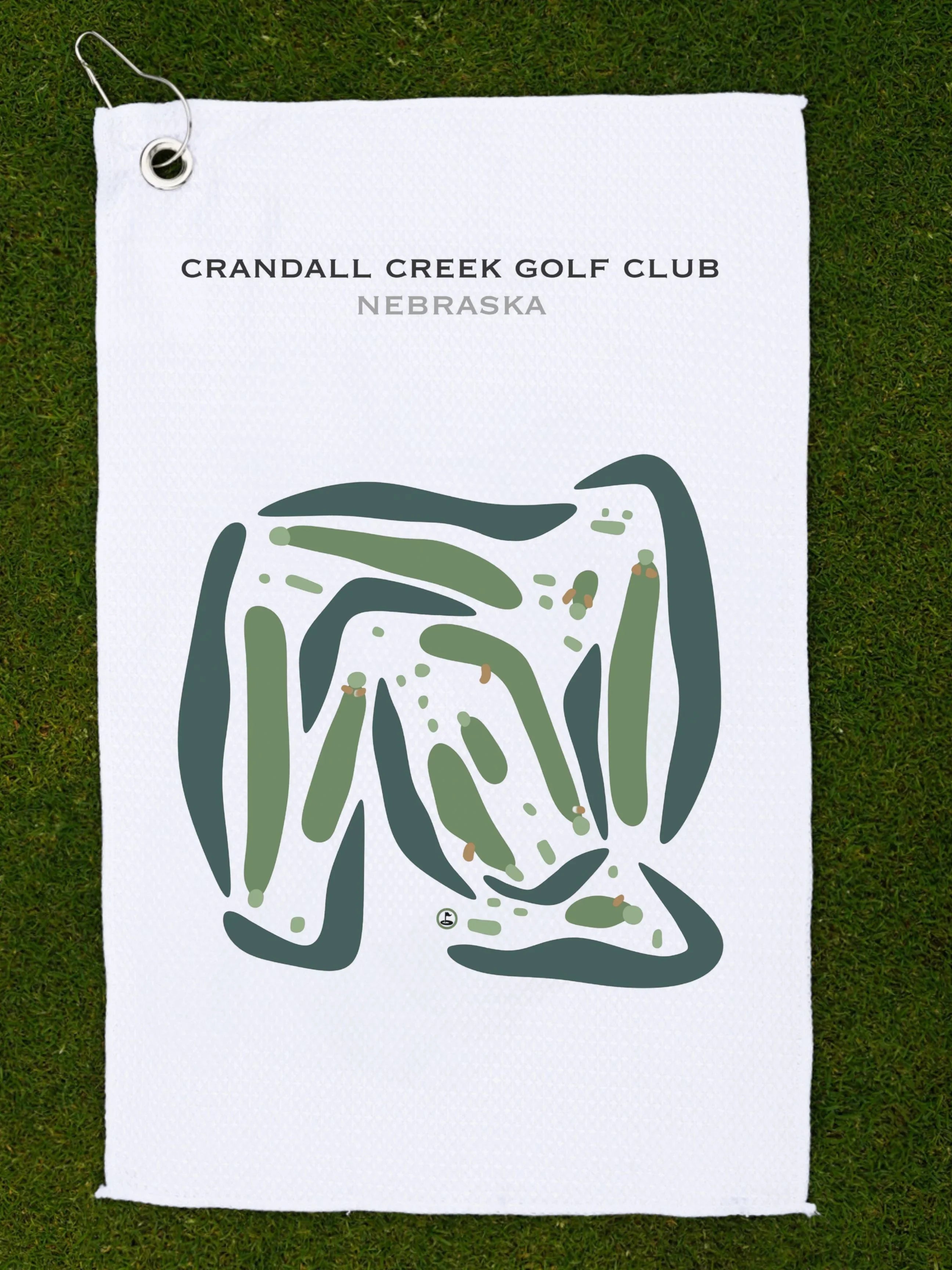 Crandall Creek Golf Club, Nebraska - Printed Golf Courses