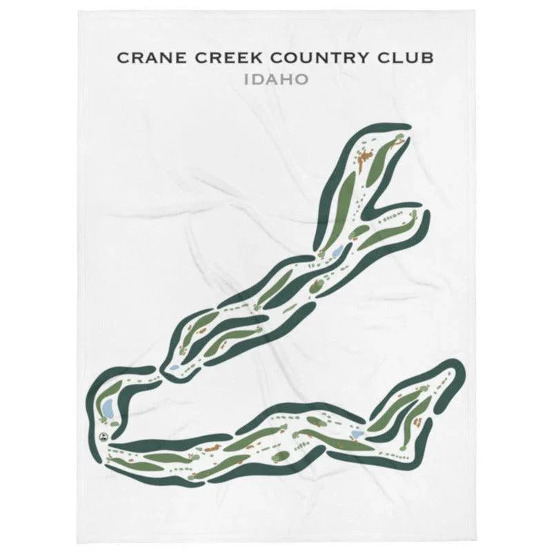 Crane Creek Country Club, Idaho - Printed Golf Course