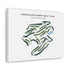 Crans-sur-Sierre Golf Club, Switzerland - Printed Golf Course