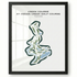 Creek at Indian Creek Golf Course, Texas - Printed Golf Courses