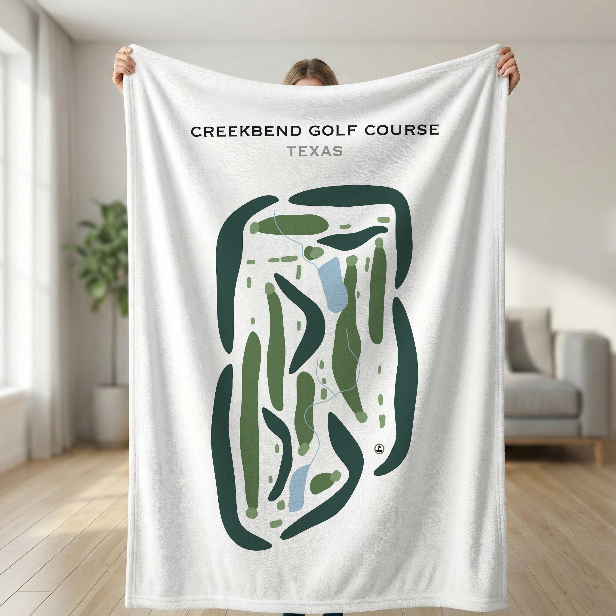 Creekbend Golf Course, Texas - Printed Golf Courses