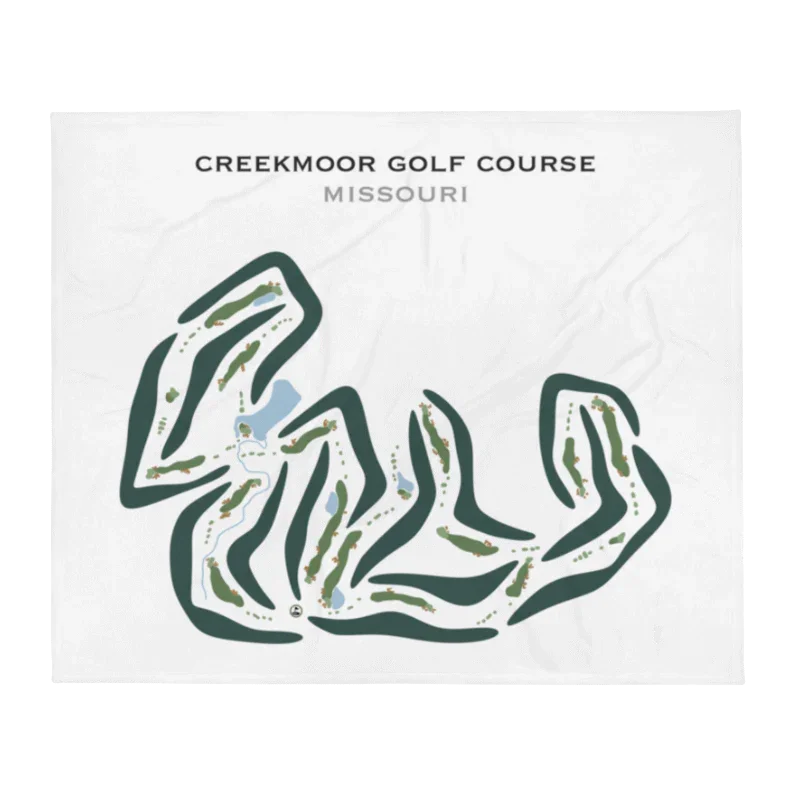 Creekmoor Golf Course, Missouri - Printed Golf Course