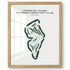 Creekside Course at Timber Creek Golf Club, Texas - Printed Golf Courses