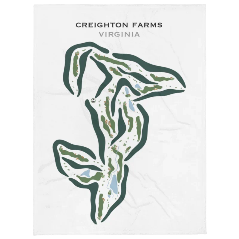 Creighton Farms, Virginia - Printed Golf Courses
