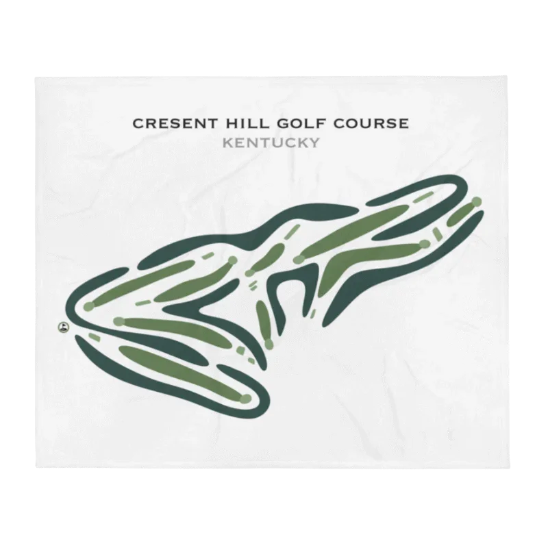 Crescent Hill Golf Course, Kentucky - Printed Golf Courses