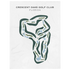 Crescent Oaks Golf Club, Florida - Printed Golf Courses