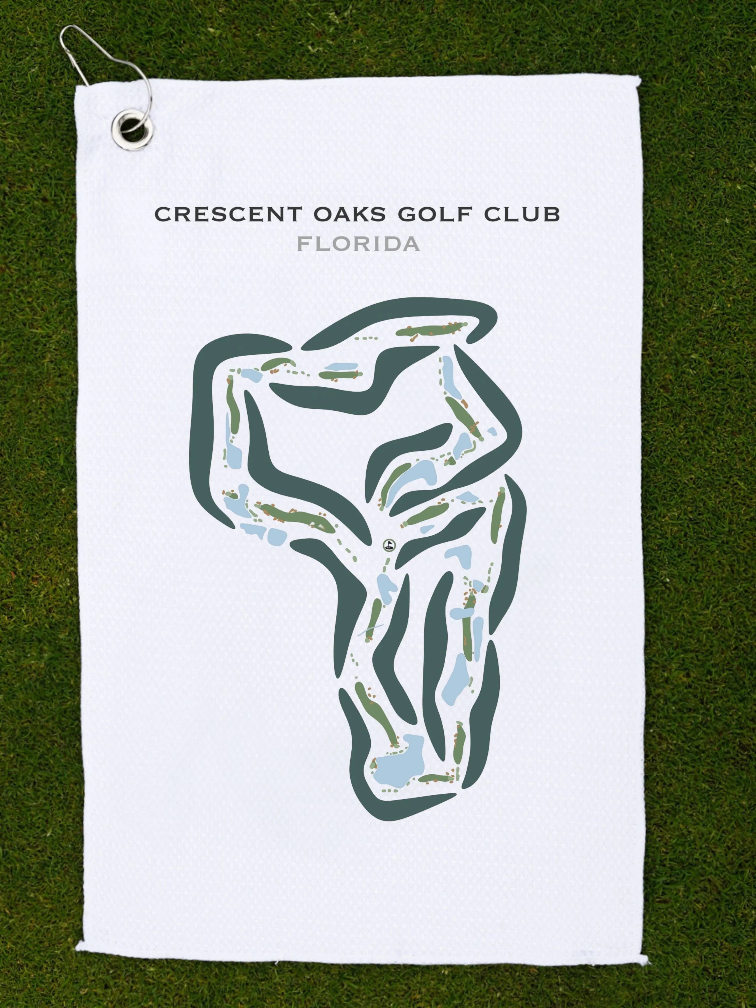 Crescent Oaks Golf Club, Florida - Printed Golf Courses