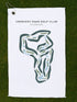 Crescent Oaks Golf Club, Florida - Printed Golf Courses