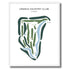 Cresco Country Club, Iowa - Printed Golf Courses