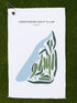Crestmoor Golf Club, Iowa - Printed Golf Courses