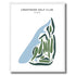 Crestmoor Golf Club, Iowa - Printed Golf Courses