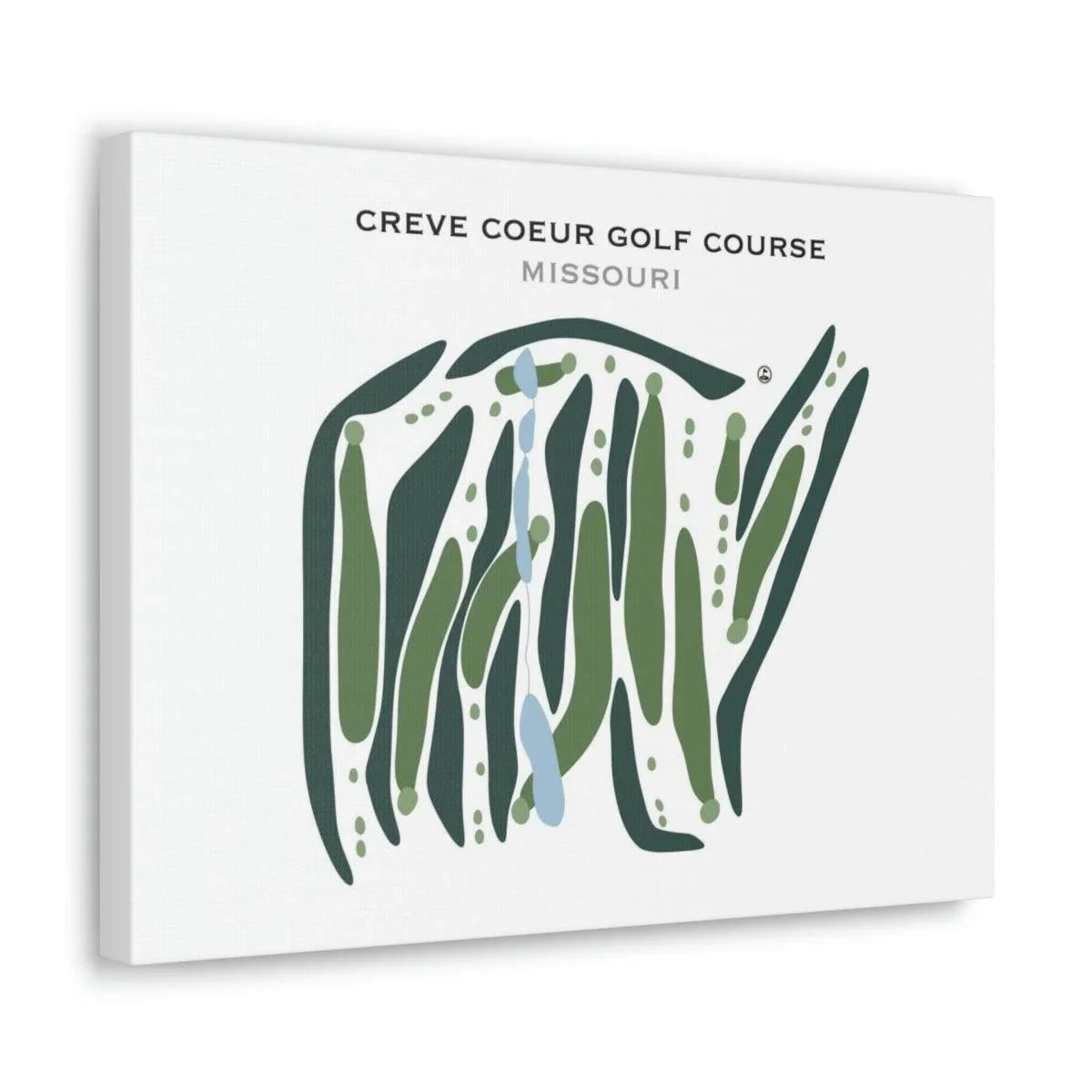 Creve Coeur Golf Course, Missouri - Printed Golf Courses