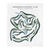 Croasdaile Country Club, North Carolina - Printed Golf Courses