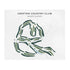 Crofton Country Club, Maryland - Printed Golf Course