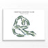 Crofton Country Club, Maryland - Printed Golf Course