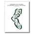 Crooked Cat Course at Orange County National, Winter Garden, Florida - Printed Golf Courses