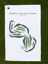 Crooked Lake Golf Course, Indiana - Printed Golf Courses