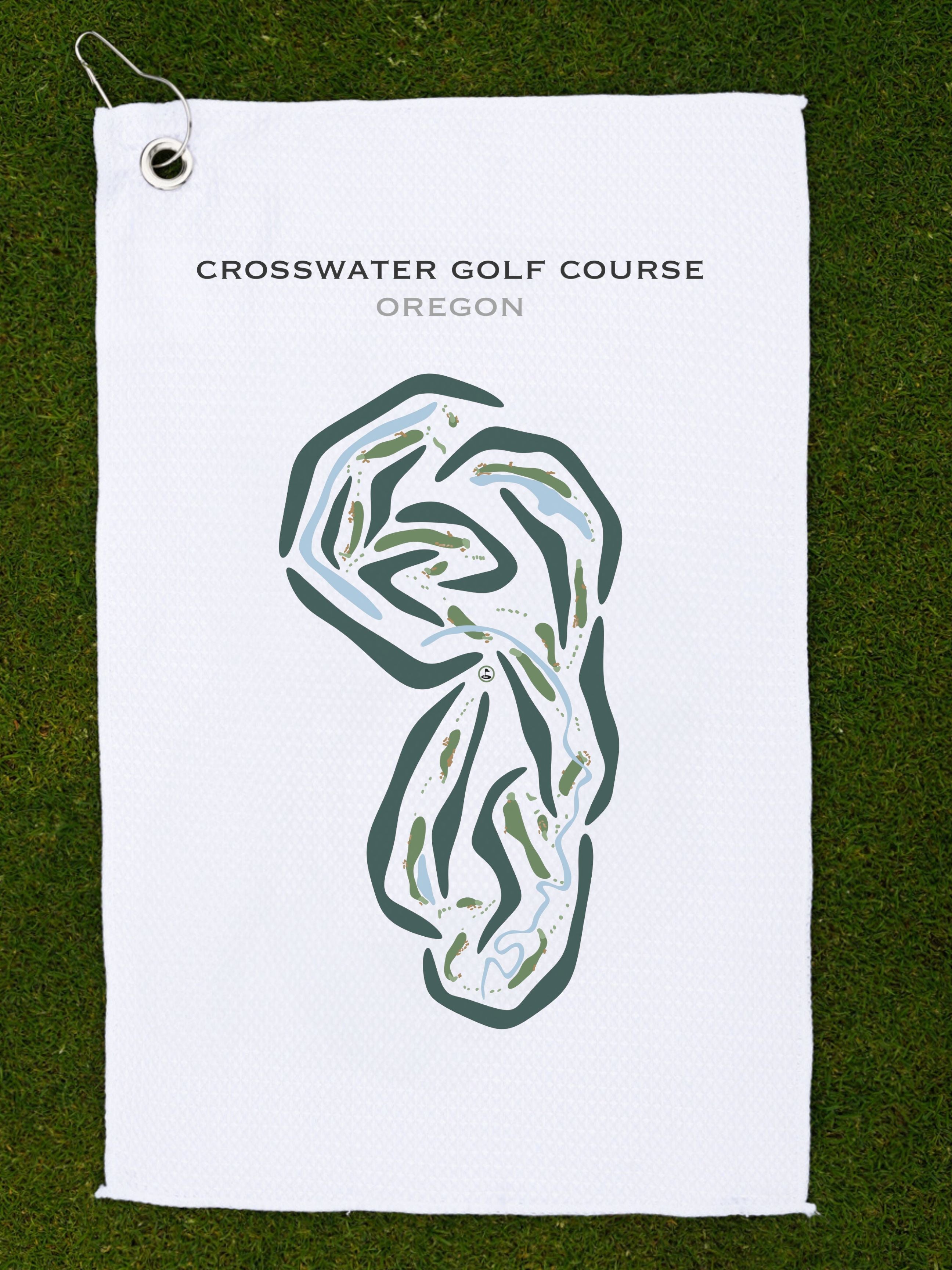 Crosswater Golf Course, Oregon - Printed Golf Courses
