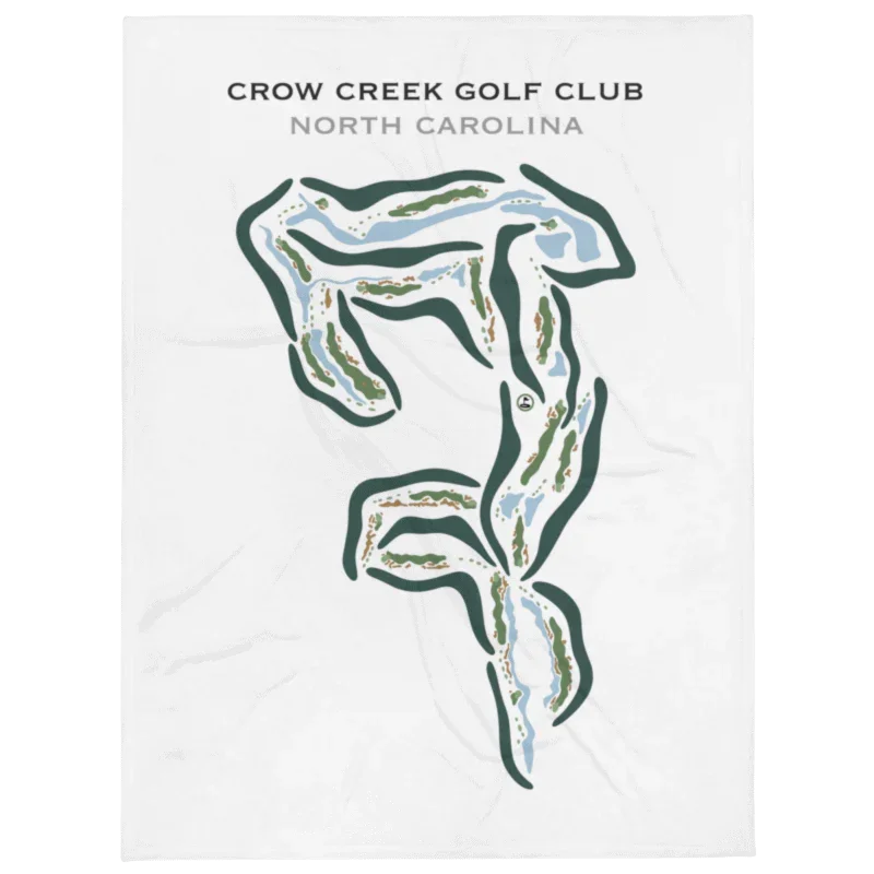 Crow Creek Golf Club, North Carolina - Printed Golf Courses