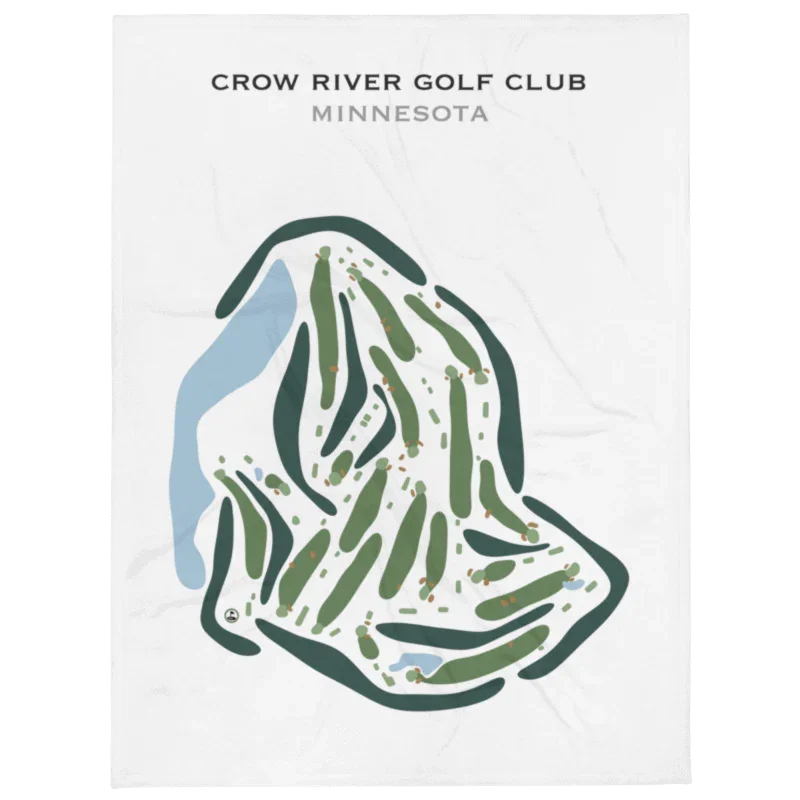 Crow River Golf Club, Minnesota - Printed Golf Courses