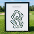 Crown Colony Country Club, Texas - Printed Golf Courses