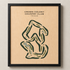 Crown Colony Country Club, Texas - Printed Golf Courses