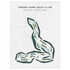 Crown Park Golf Club, South Carolina - Printed Golf Courses