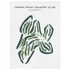 Crown Point Country Club, Vermont - Printed Golf Courses