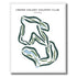 Crown Colony Country Club, Texas - Printed Golf Courses