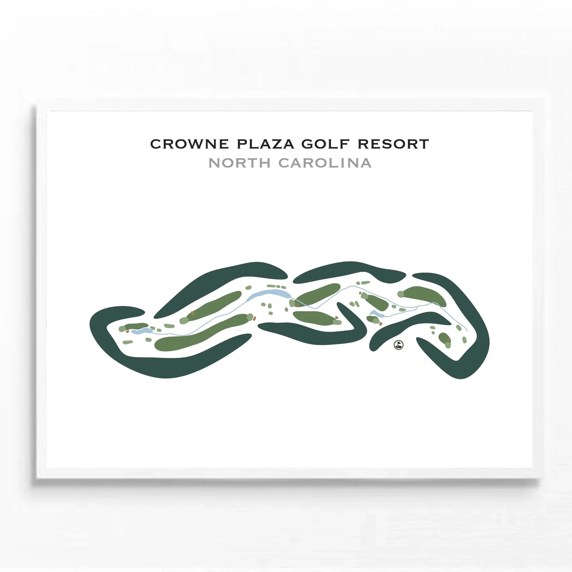 Crowne Plaza Resort, North Carolina - Printed Golf Courses
