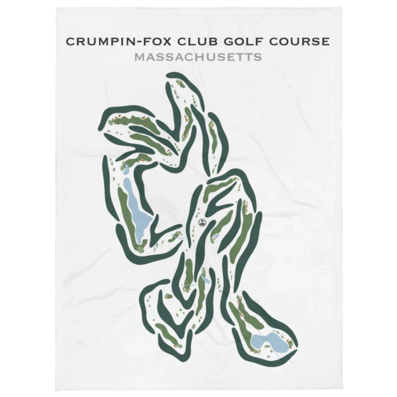 Crumpin-Fox Club Golf Course, Massachusetts - Printed Golf Courses